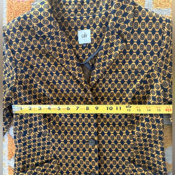 CAbi Kensington Standout Medallion MATCHING SET! — Blazer (S) + Skirt (M) - Picture 8 of 8